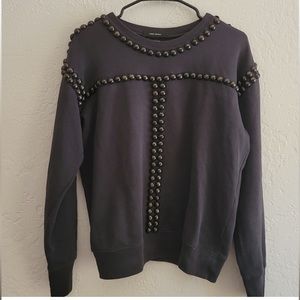 Isabel Marant Scotty Studded Sweatshirt. In great condition!
